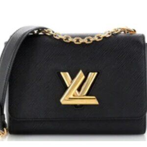 Louis Vuitton Twist Grained leather Crossbody bag